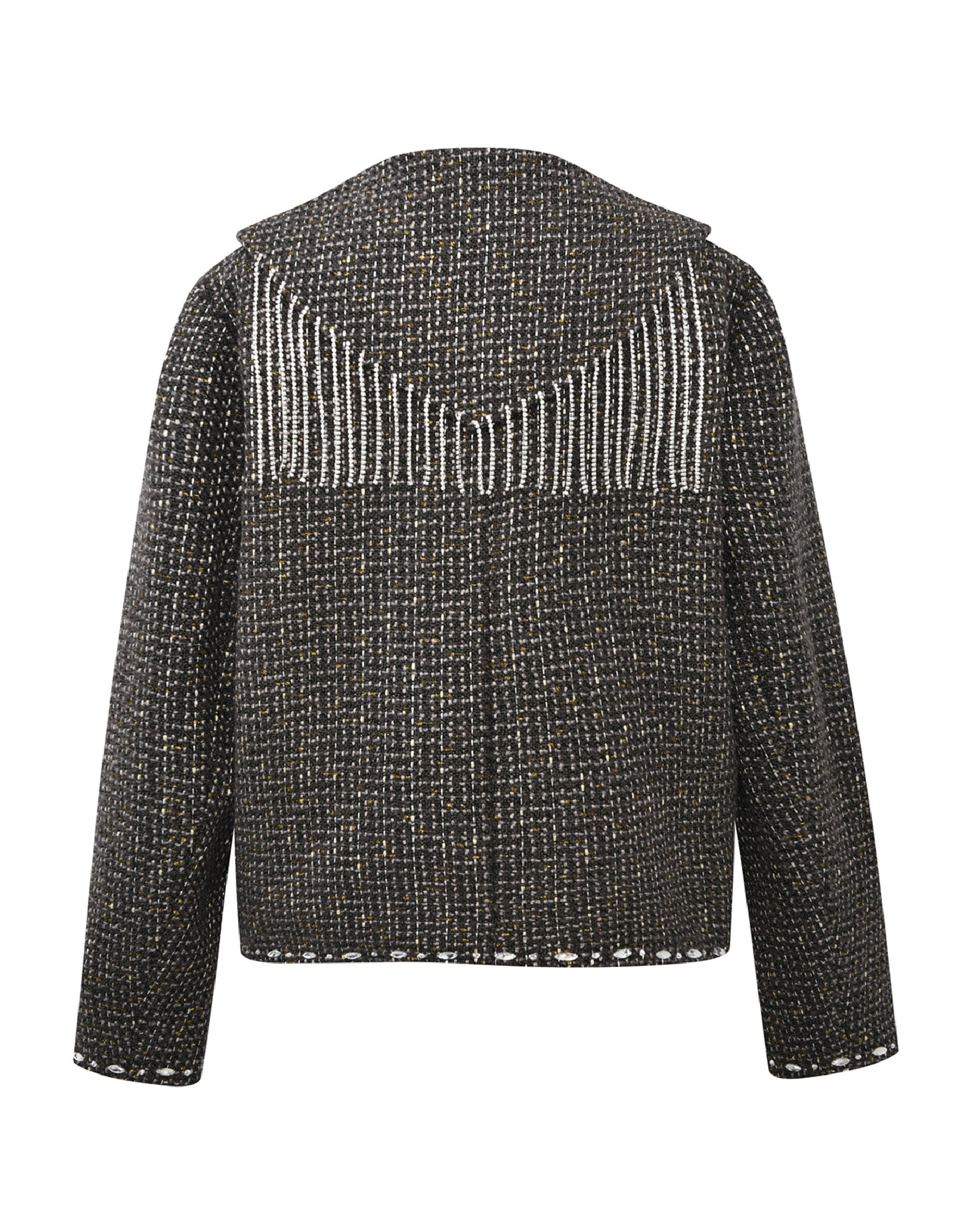 Woven Diamond Chain Jacket