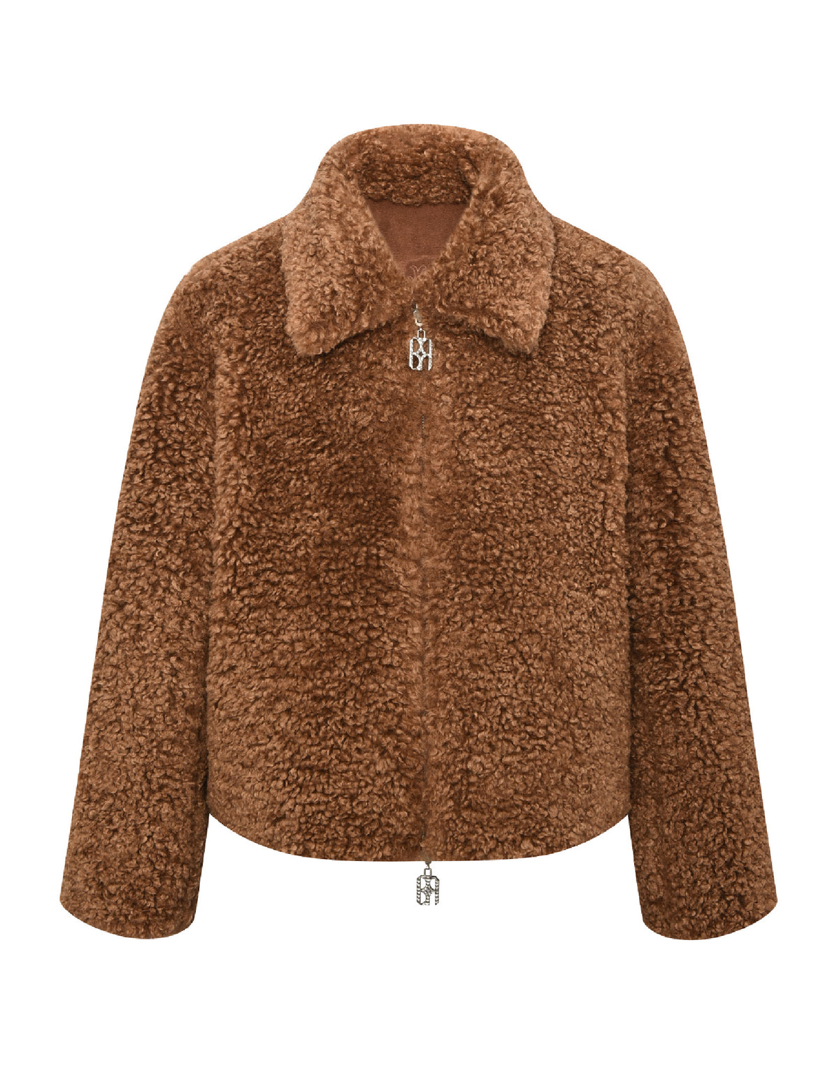 Reversible Carved Leather Fur Jacket (Sample)