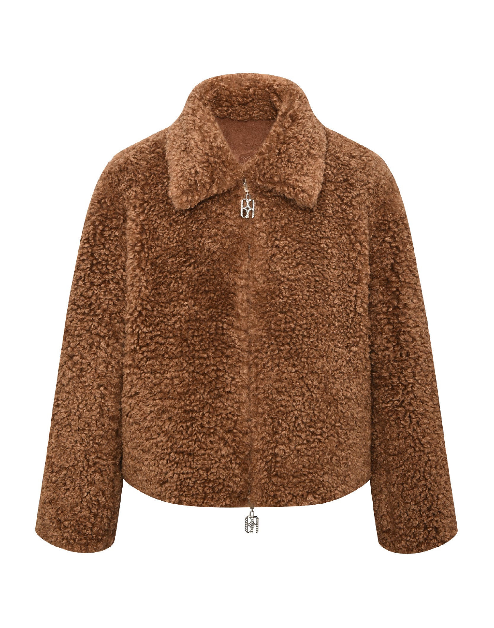Reversible Carved Leather Fur Jacket (Sample)