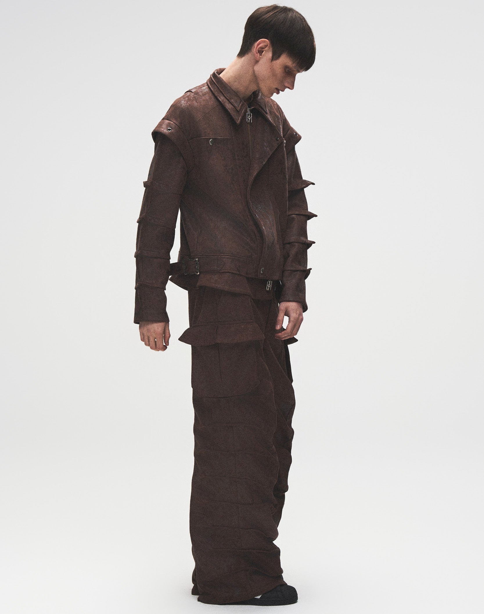 SUEDE KNIGHT ARMOR JACKET