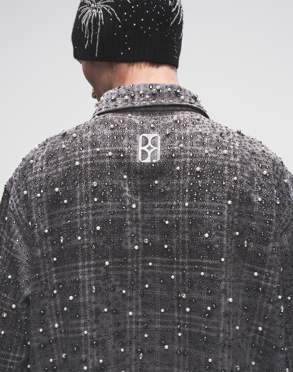 20K Diamond Pearl Shirt in Grey