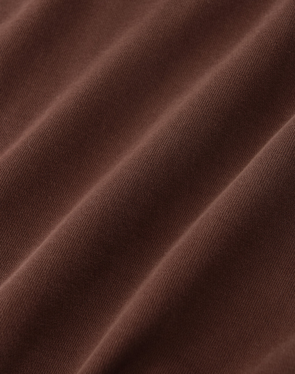 PEARL STUDDED BOXY ZIP HOODIE BROWN