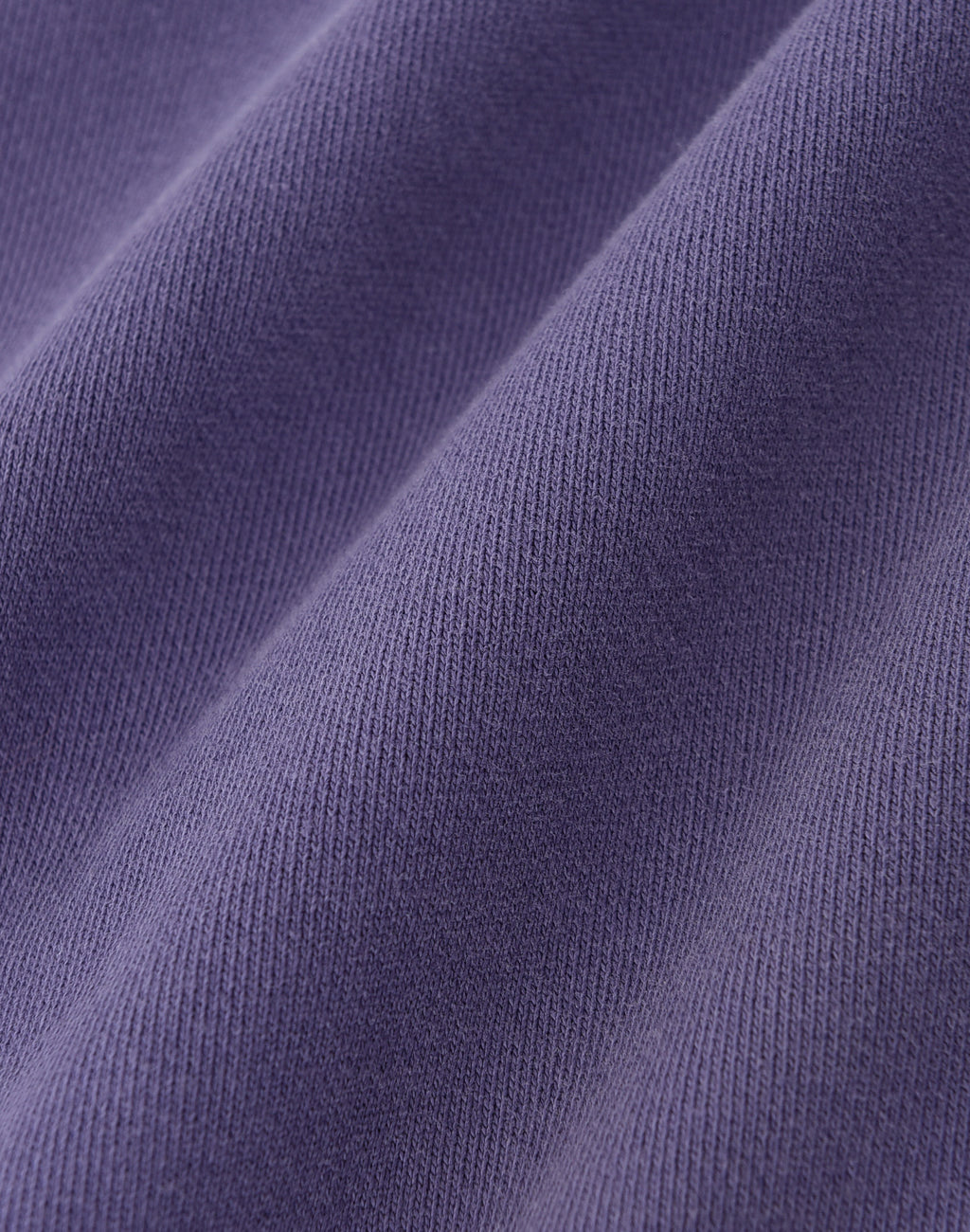 PEARL STUDDED BOXY ZIP HOODIE PURPLE