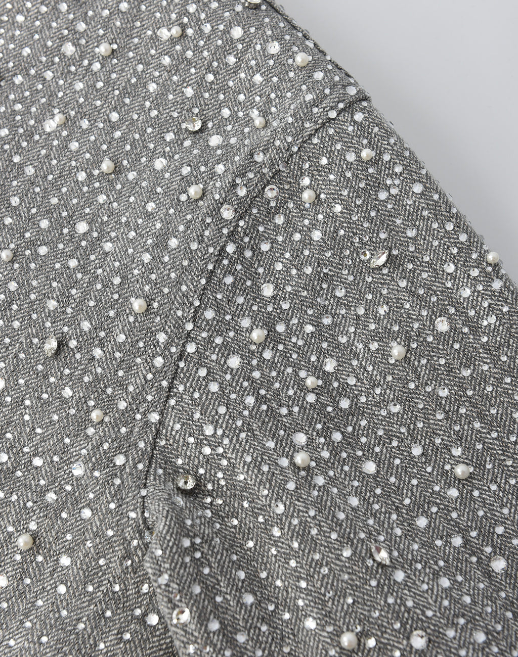 20K Diamond Zipper Jacket in GRY
