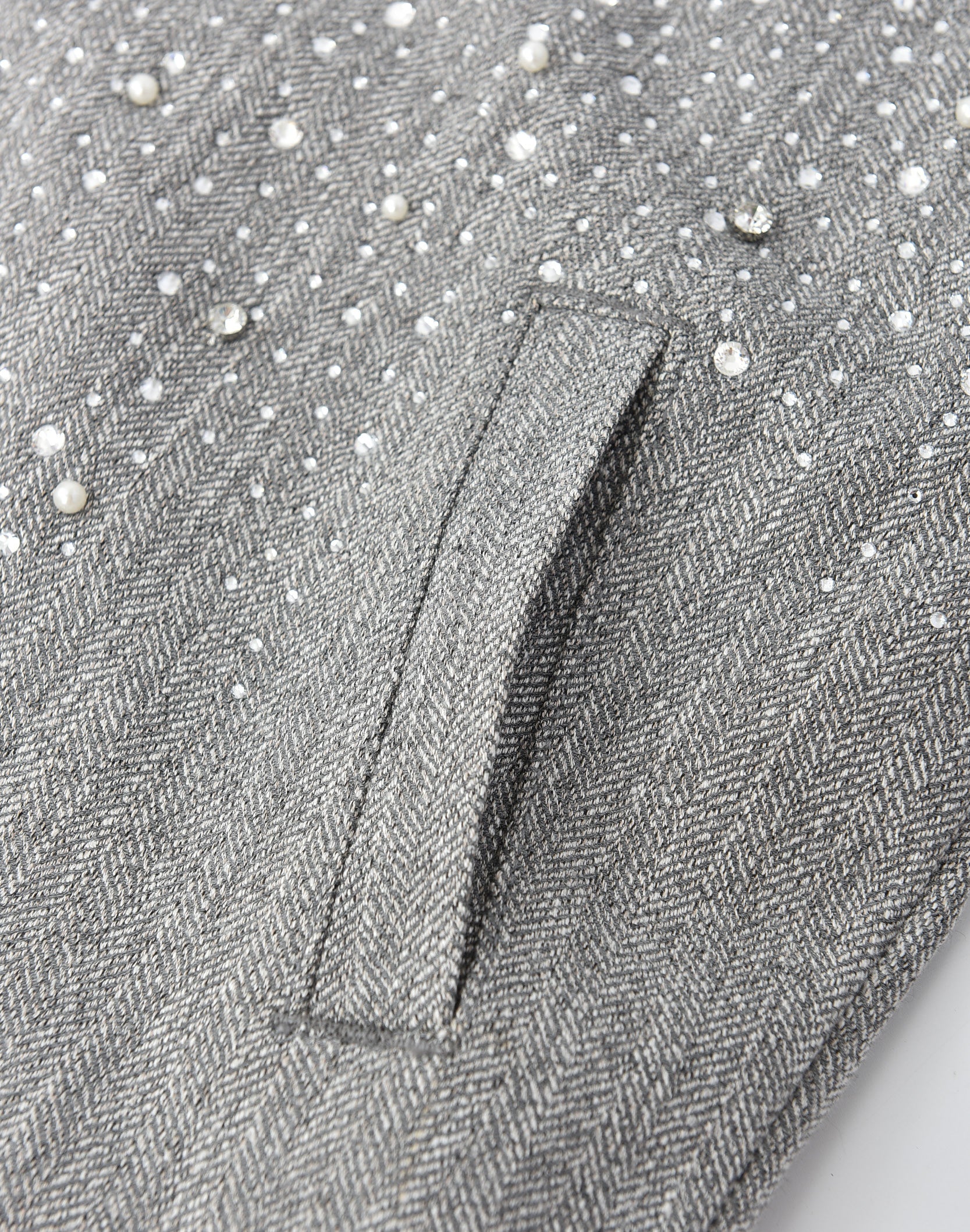 20K Diamond Zipper Jacket in GRY