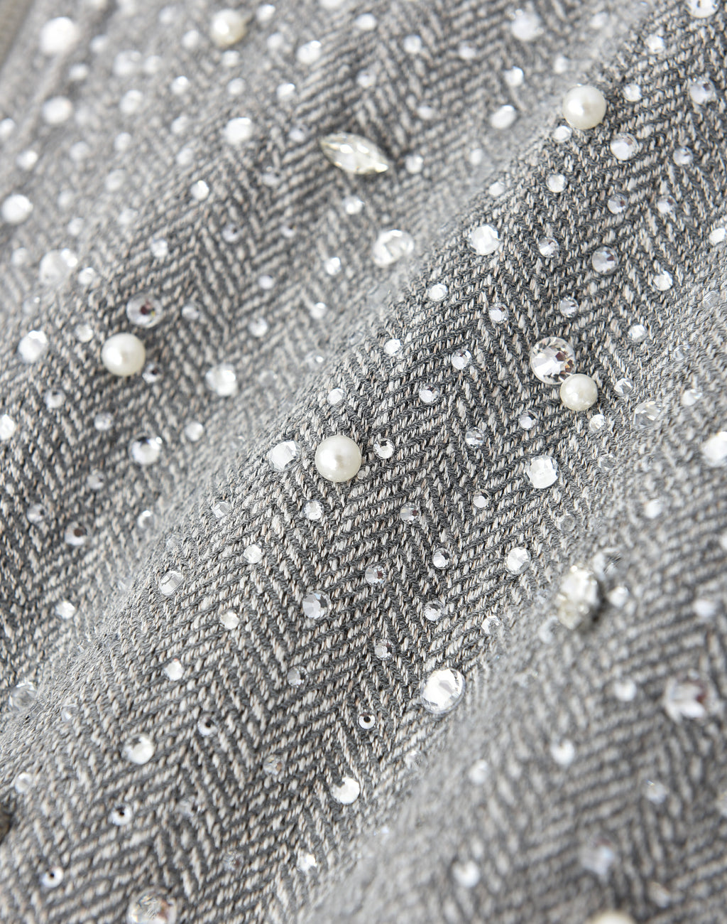 20K Diamond Zipper Jacket in GRY