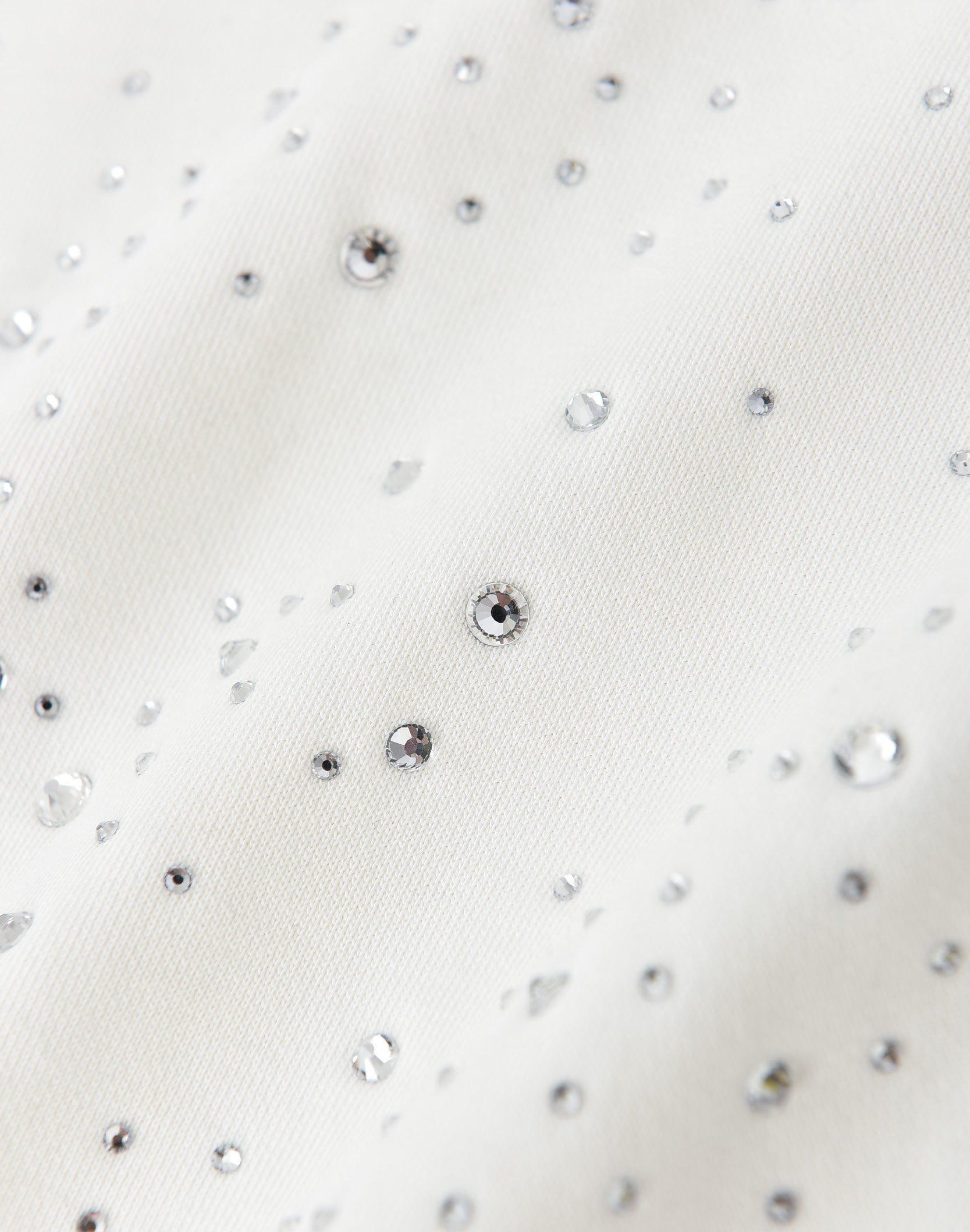 20K Swarovski Diamond Hoodie in White – Birth Of Royal Child