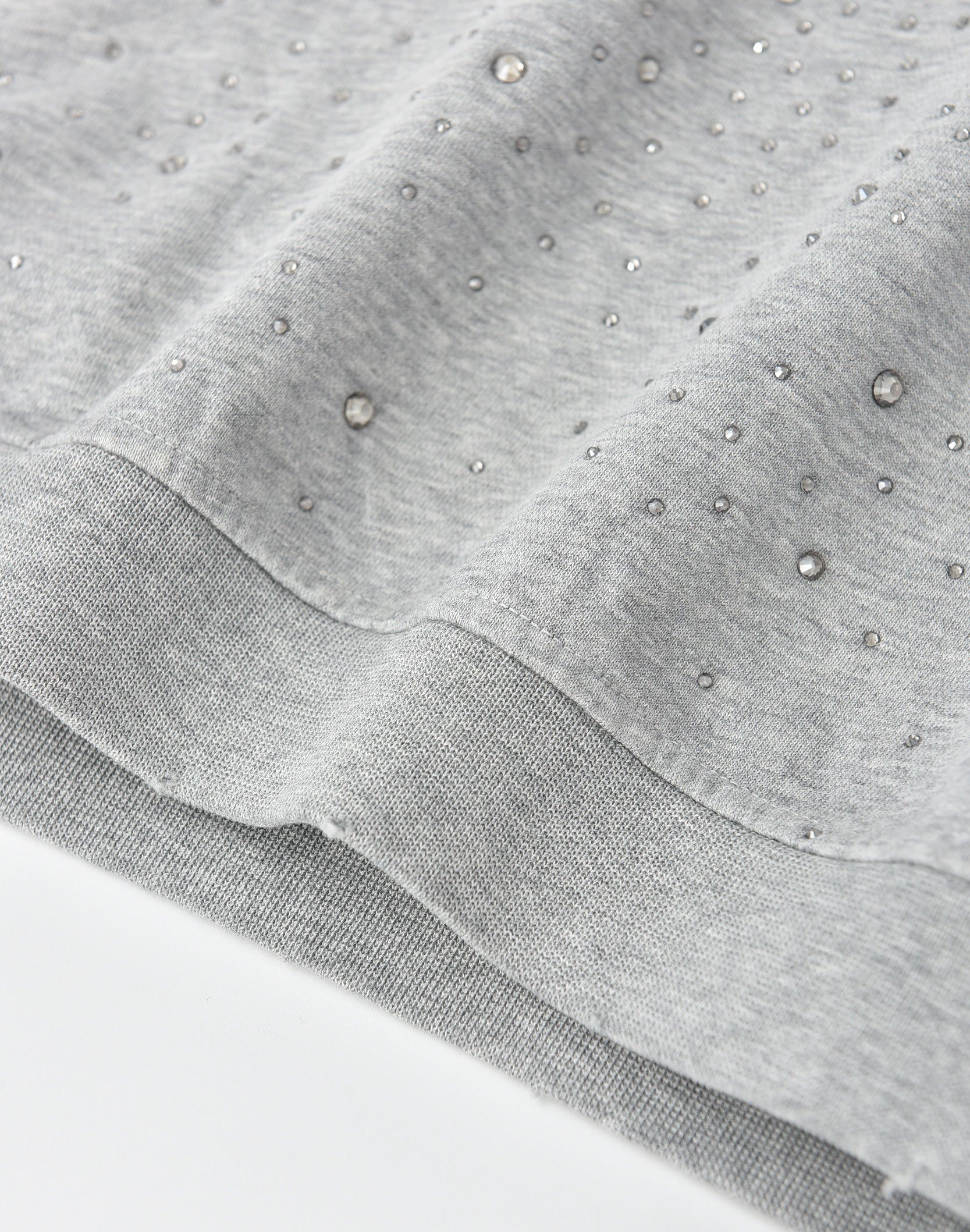 20K Swarovski Diamond Hoodie in Grey – Birth Of Royal Child