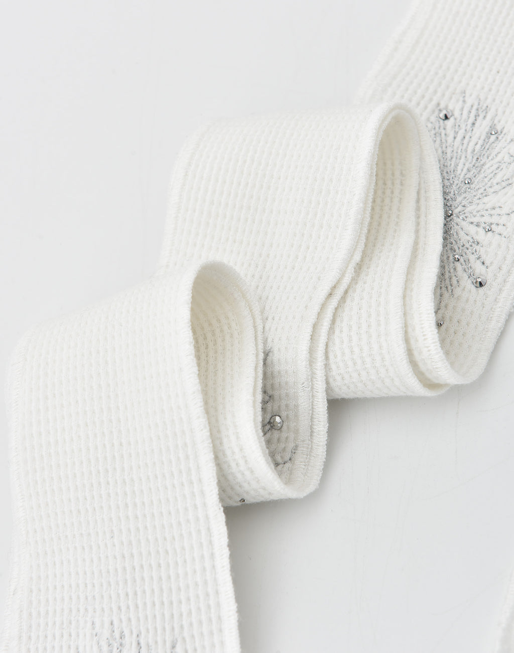 FIREWORKS RHINESTONE DURAG WHITE