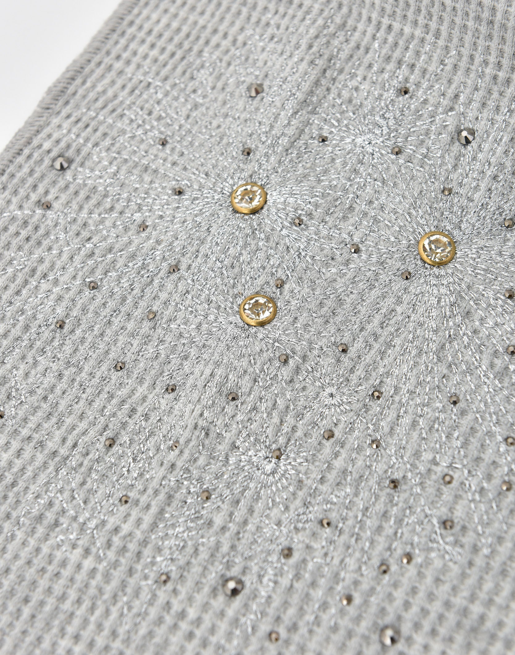 FIREWORKS RHINESTONE DURAG GREY – Birth Of Royal Child