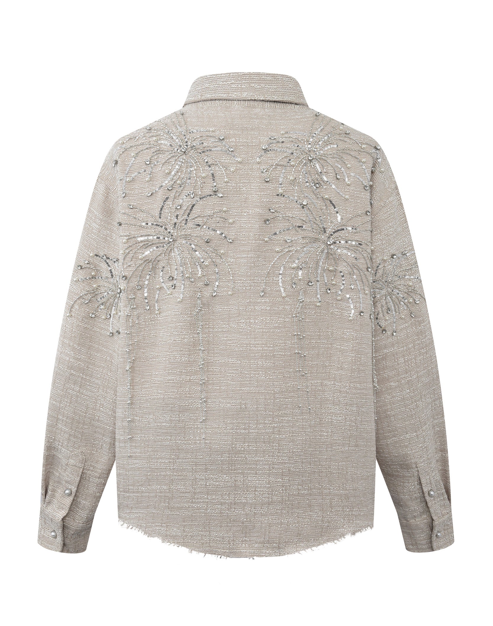 FIREWORKS BEADED DIAMOND SHIRT – Birth Of Royal Child