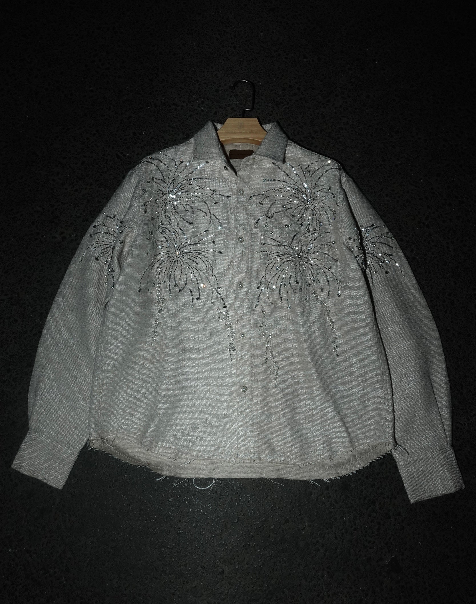 FIREWORKS BEADED DIAMOND SHIRT