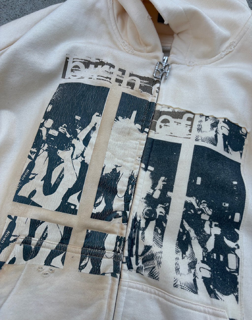 Flash Light Hoodie in White