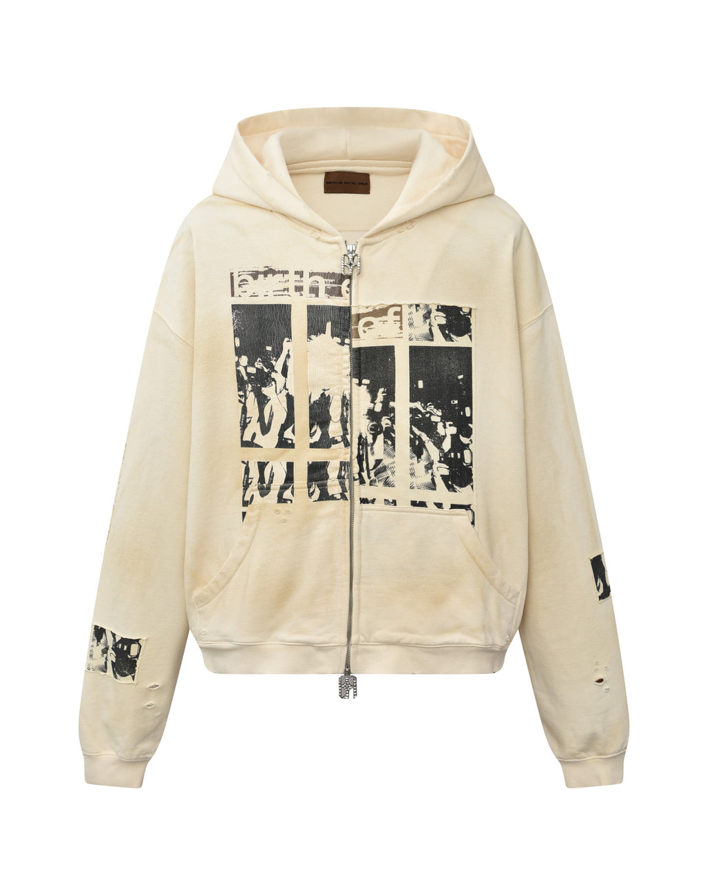 Flash Light Hoodie in White