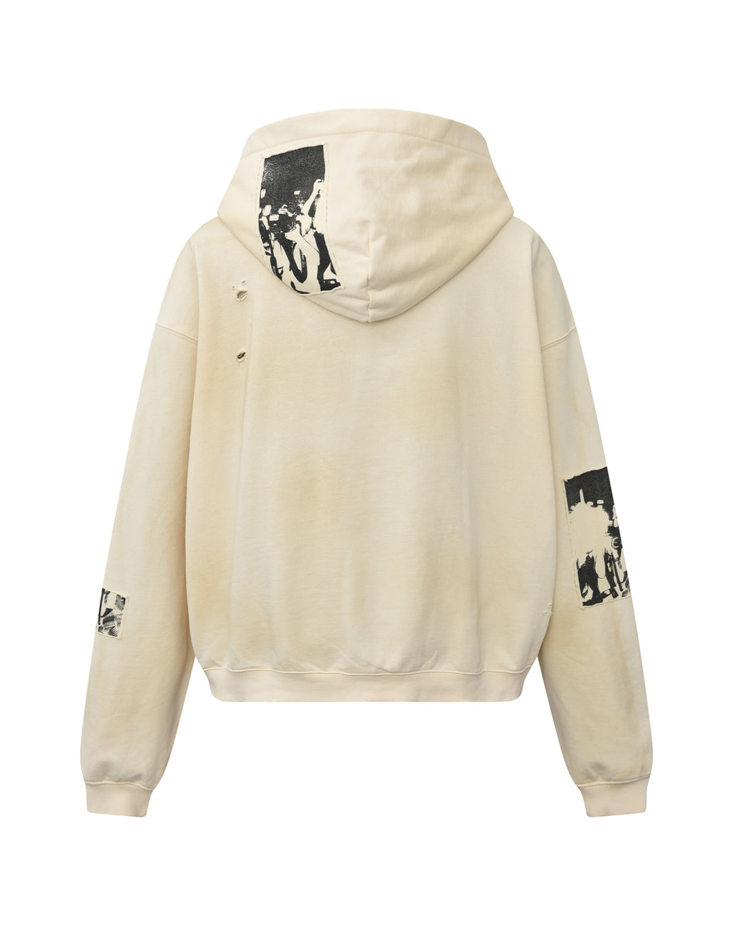 Flash Light Hoodie in White