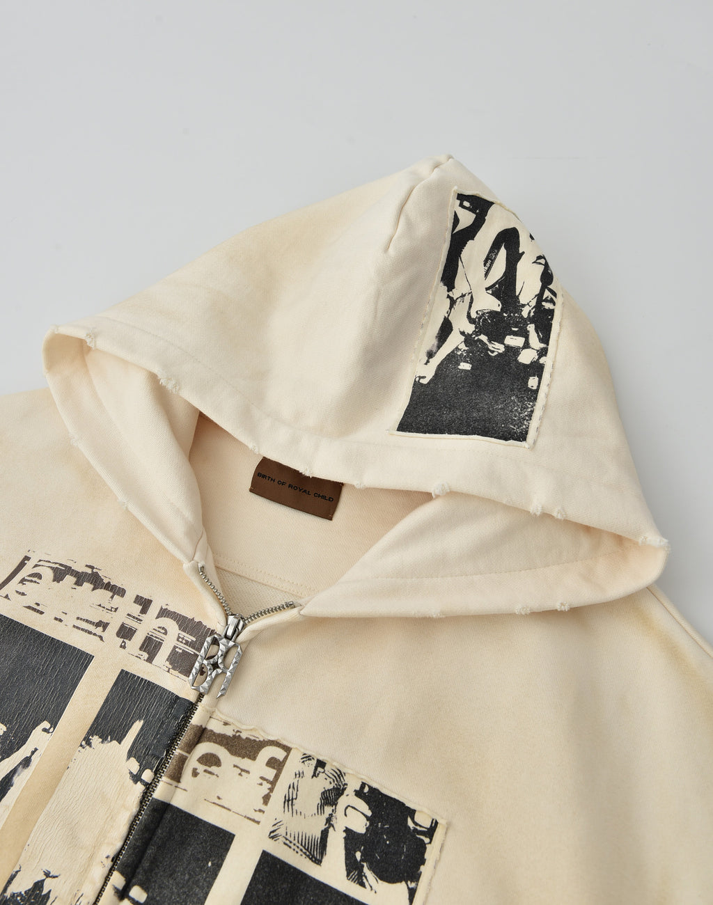 Flash Light Hoodie in White