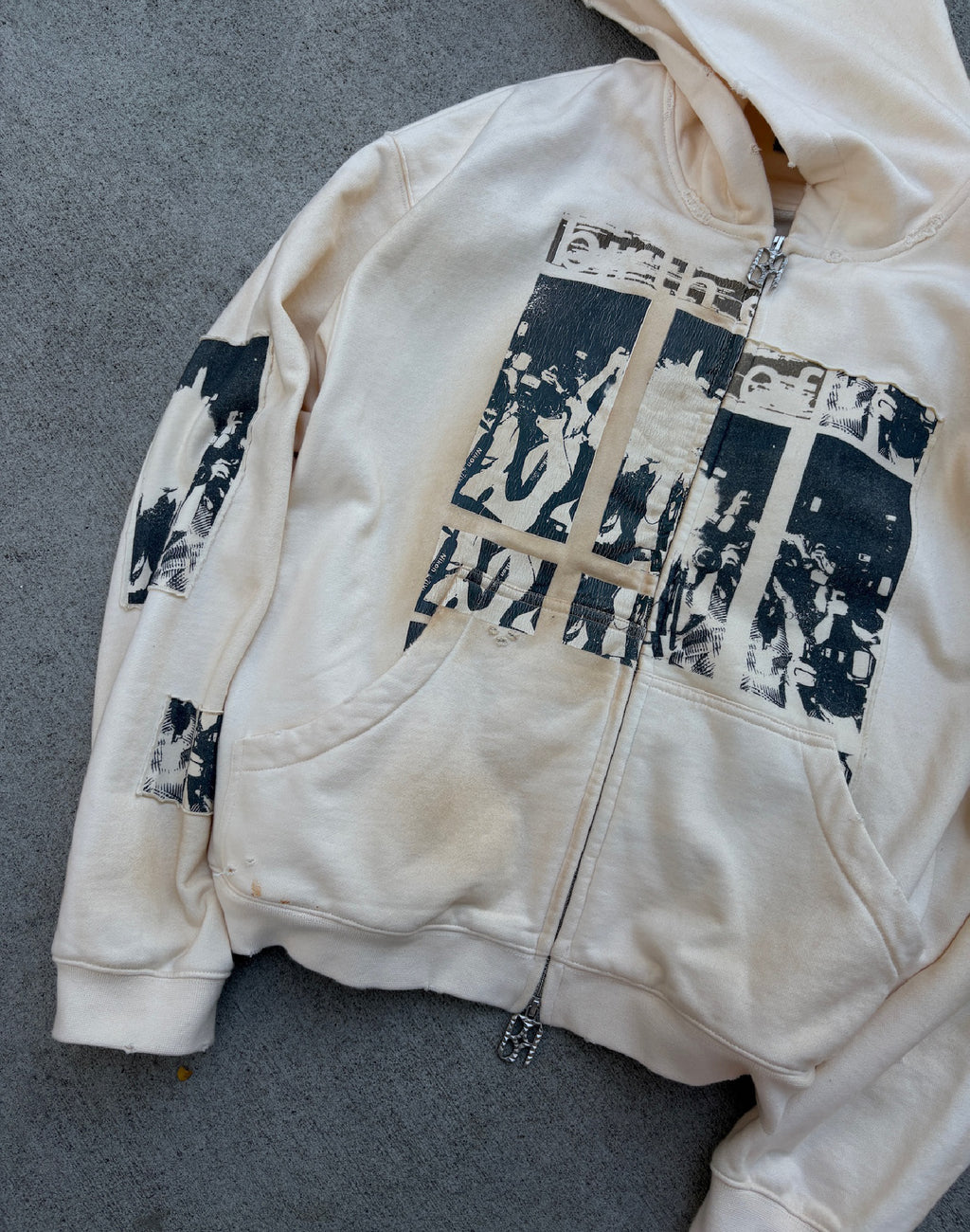 Flash Light Hoodie in White