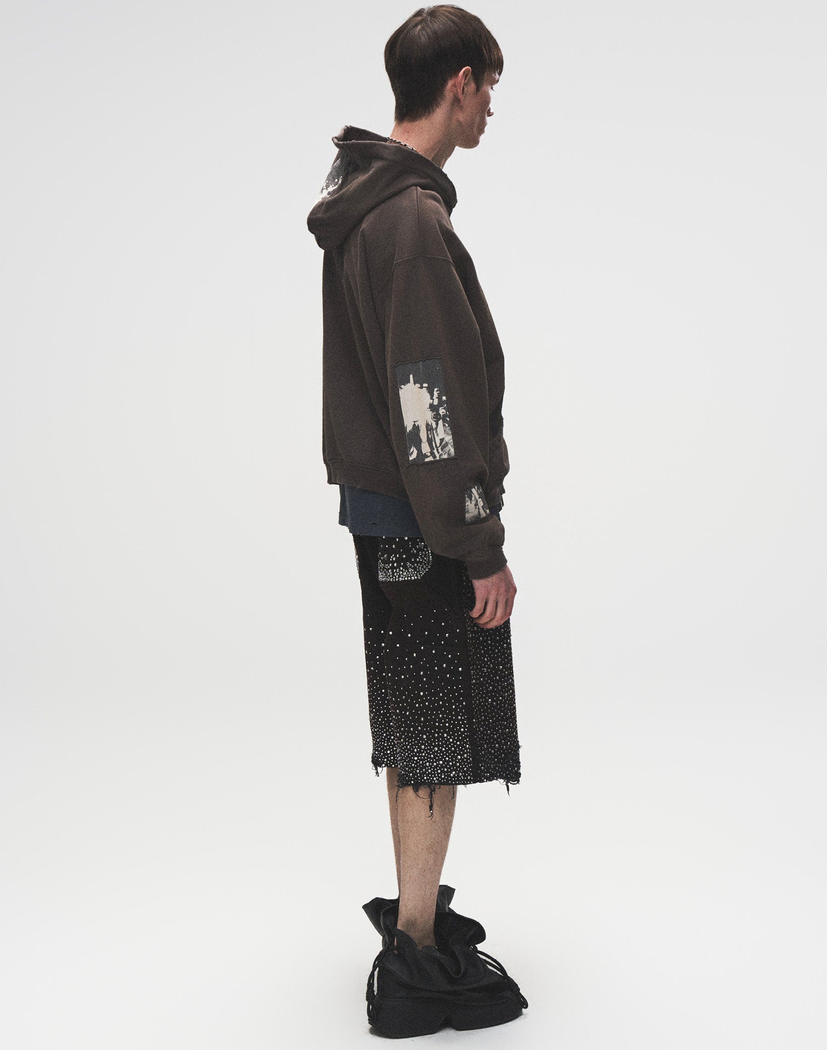 【birthofroyalchild】Flash Light Hoodie 全2色 ユニセックス Flash Light Hoodie in Black – Birth Of Royal Child