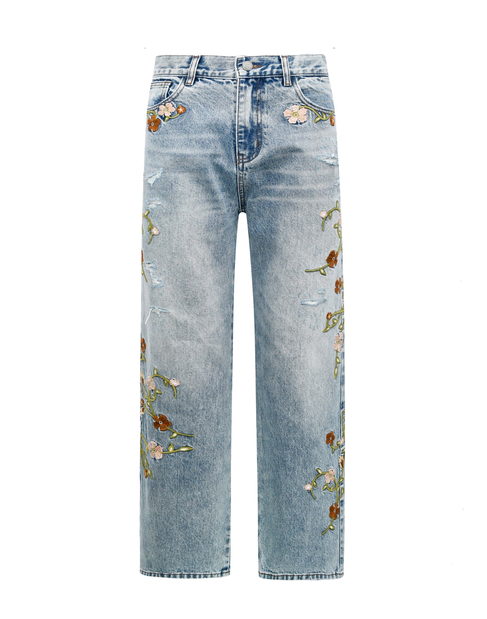 Royal Bloom Denim