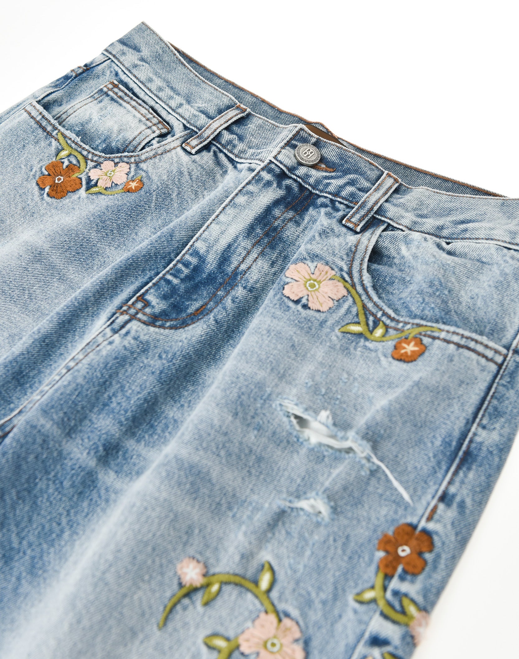 Royal Bloom Denim