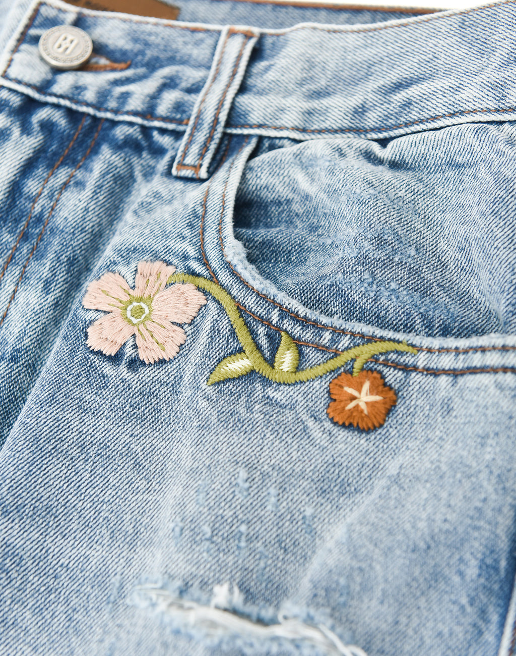 Royal Bloom Denim