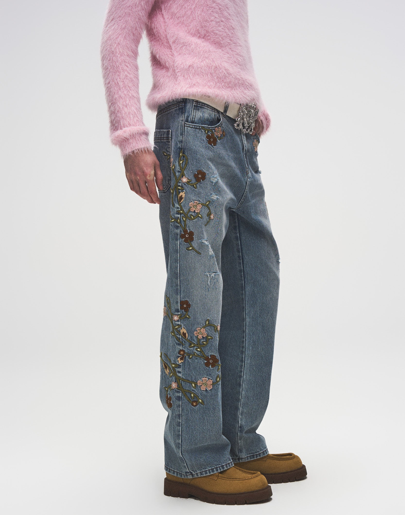Royal Bloom Denim