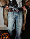 20K Swarovski Diamond Pants Blue