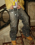 20K Swarovski Diamond Pants Black