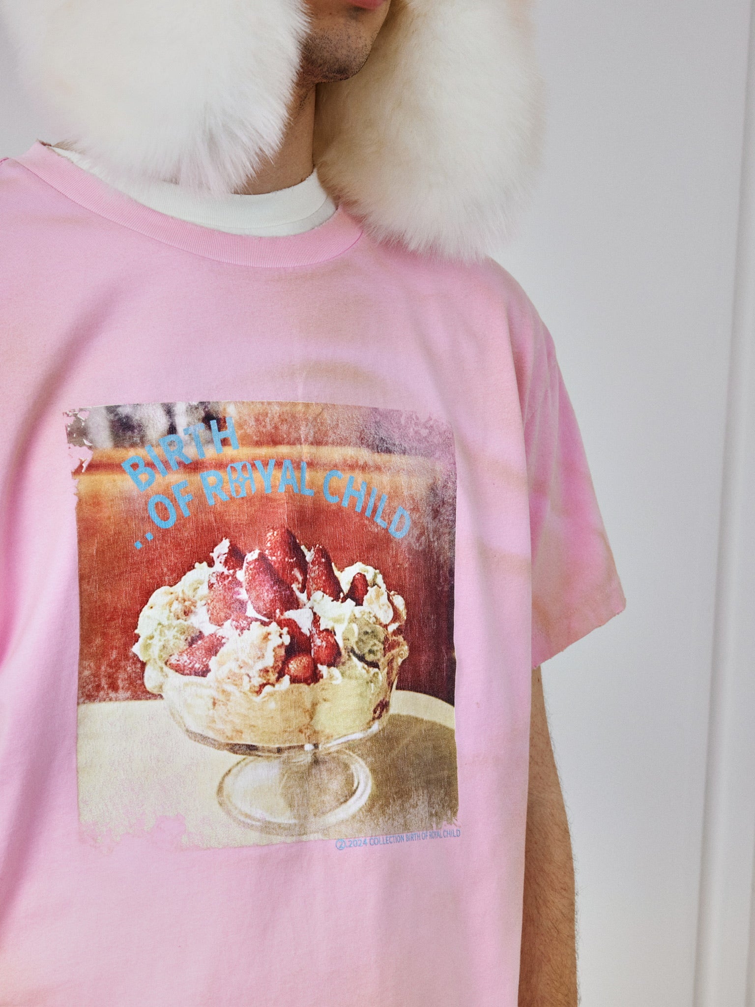 “Berry Is On Top ” Tee in Pink