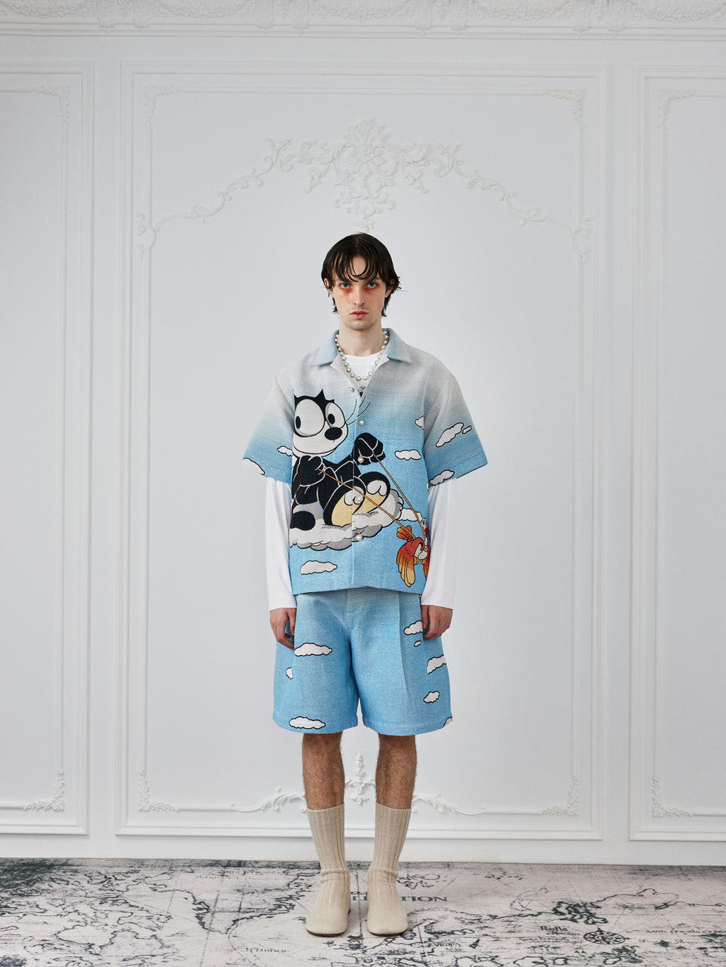 Felix the Cat Jacquard Shorts