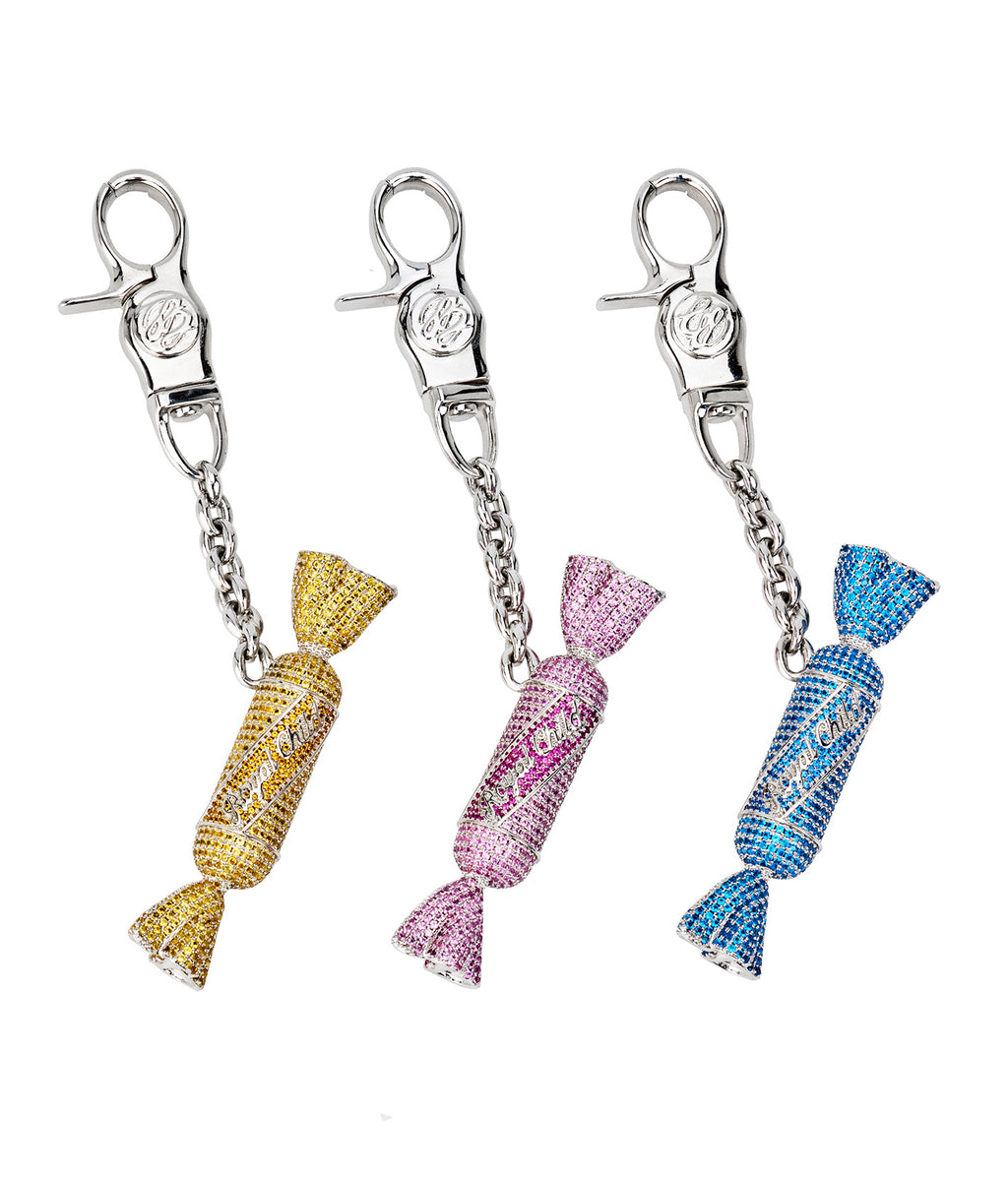 Diamond Candy Keychain Blue