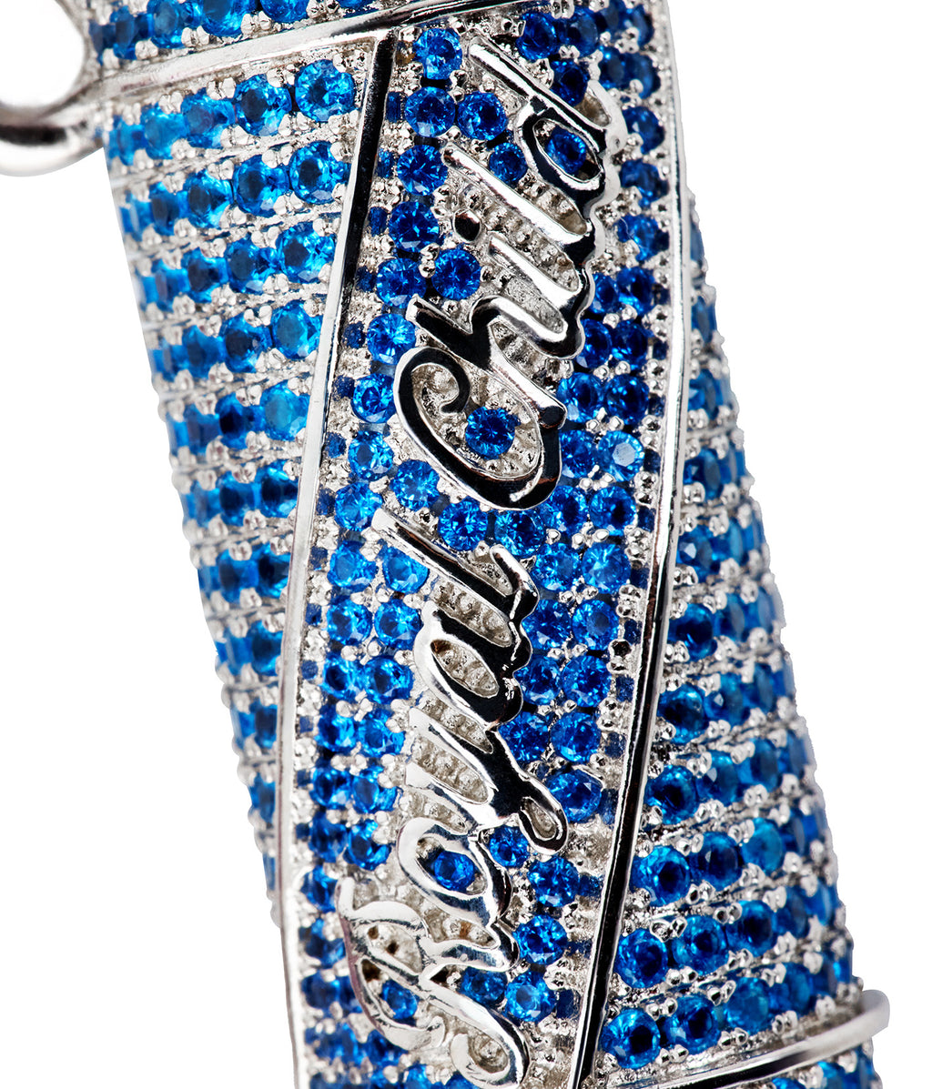 Diamond Candy Keychain Blue
