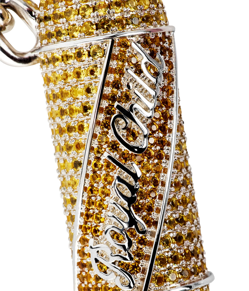 Diamond Candy Keychain Yellow