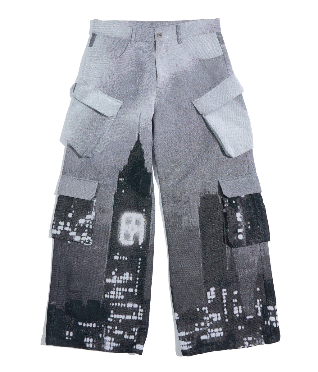 Midnight City Jacquard Cargo Pants