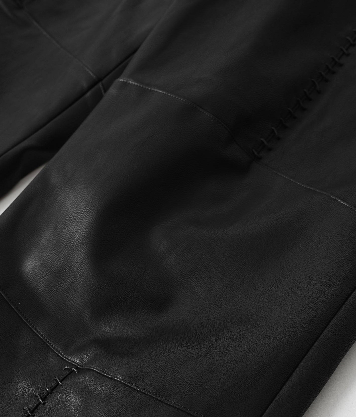 Cyber Scar Leather Pants