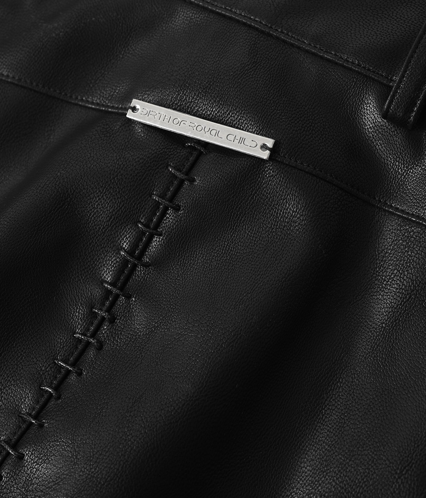 Cyber Scar Leather Pants
