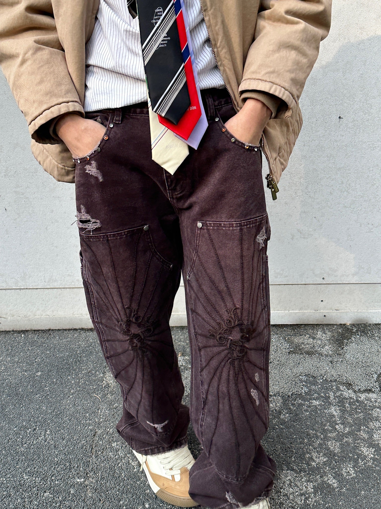 Bijou Fading Cargo Pants