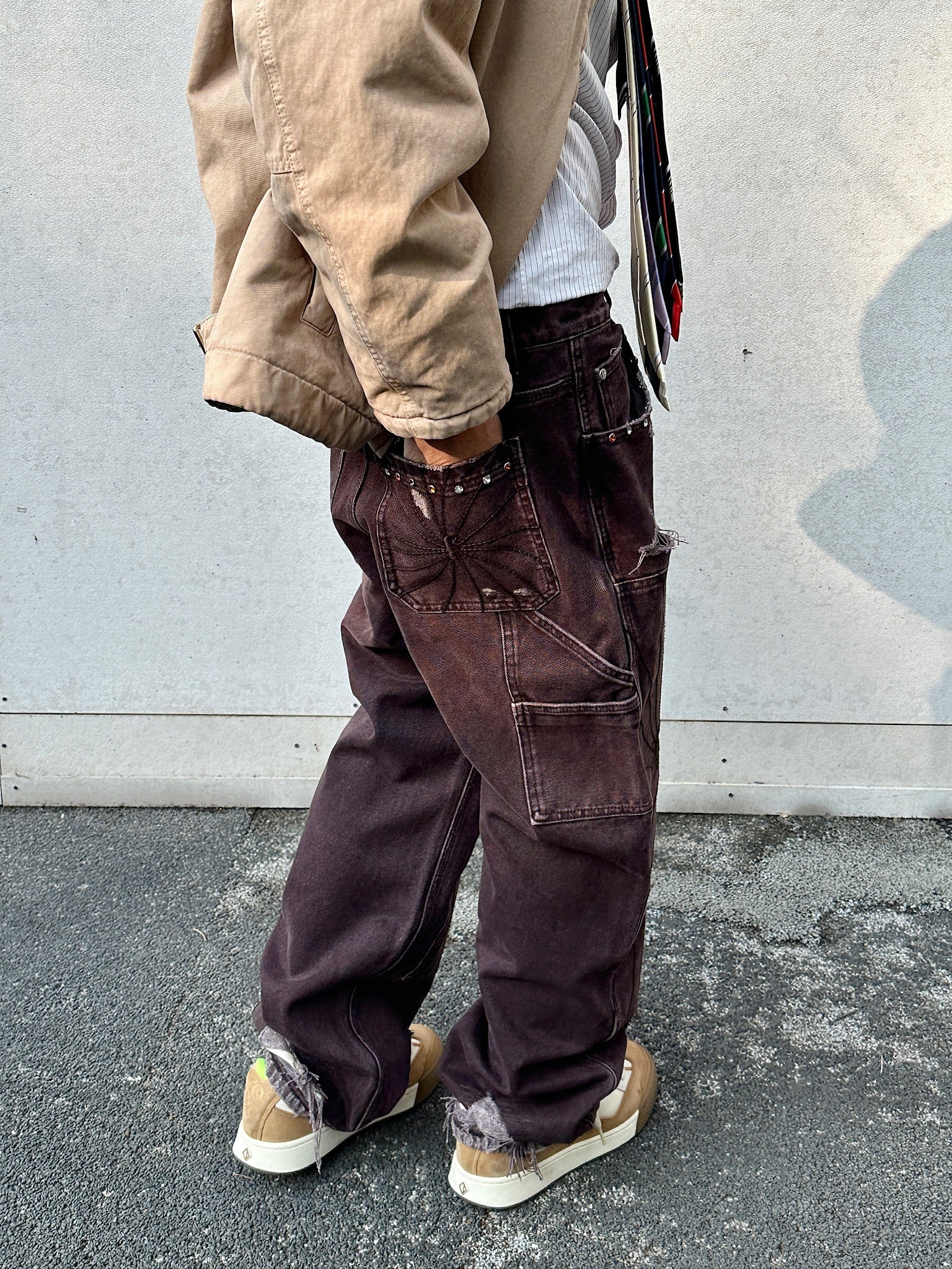 Bijou Fading Cargo Pants