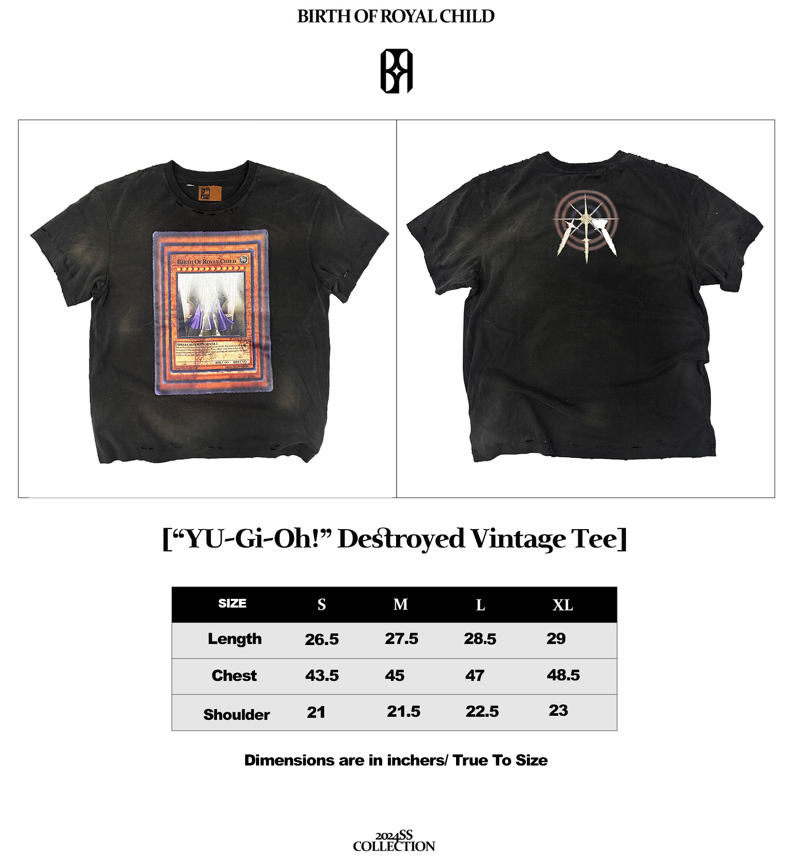 YU-Gi-Oh! Destroyed Vintage Tee