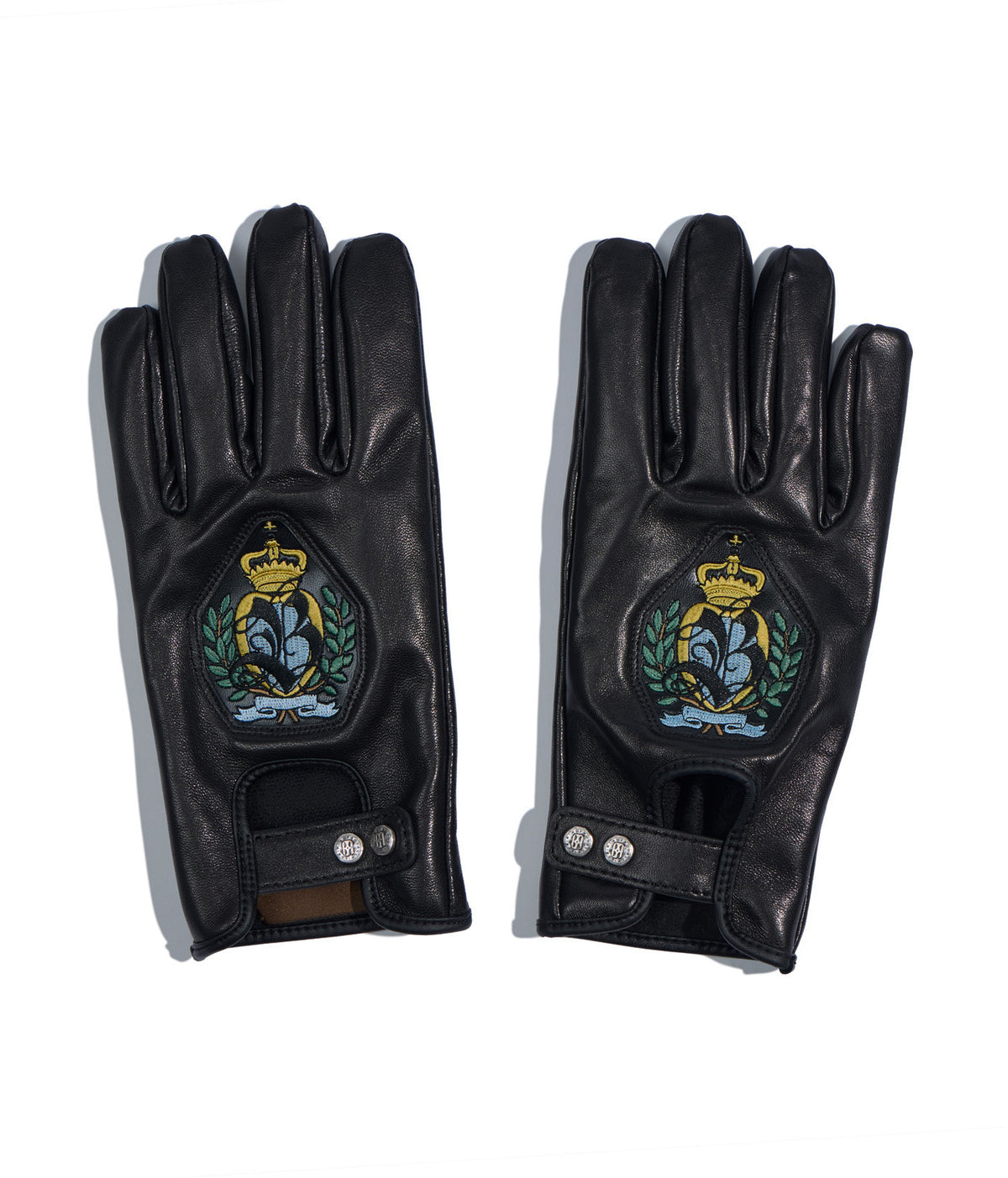 Leather Gloves | 100% Sheepskin Leather | Birth of Royal Child | Embroidery Detail