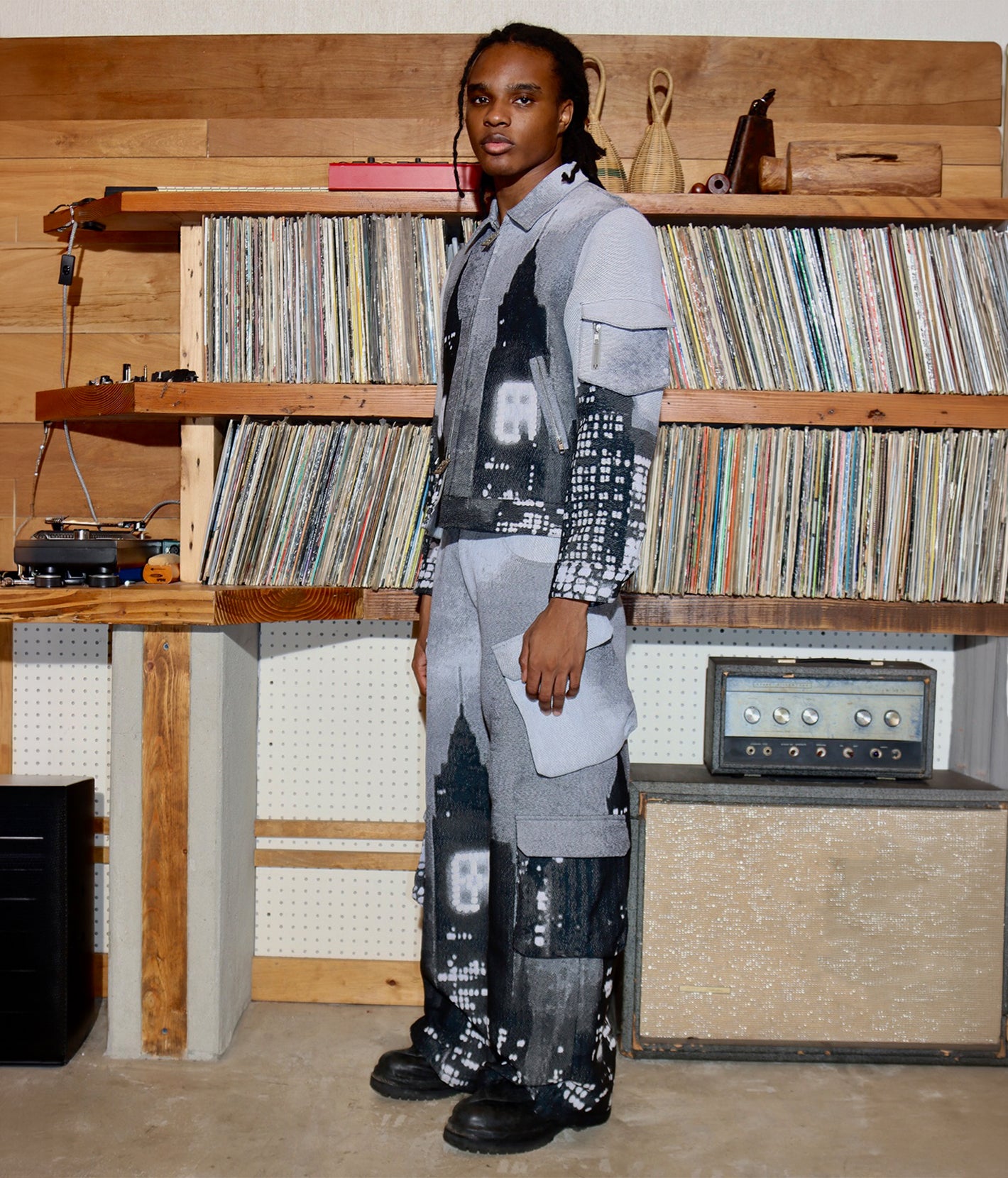Midnight City Jacquard Jacket