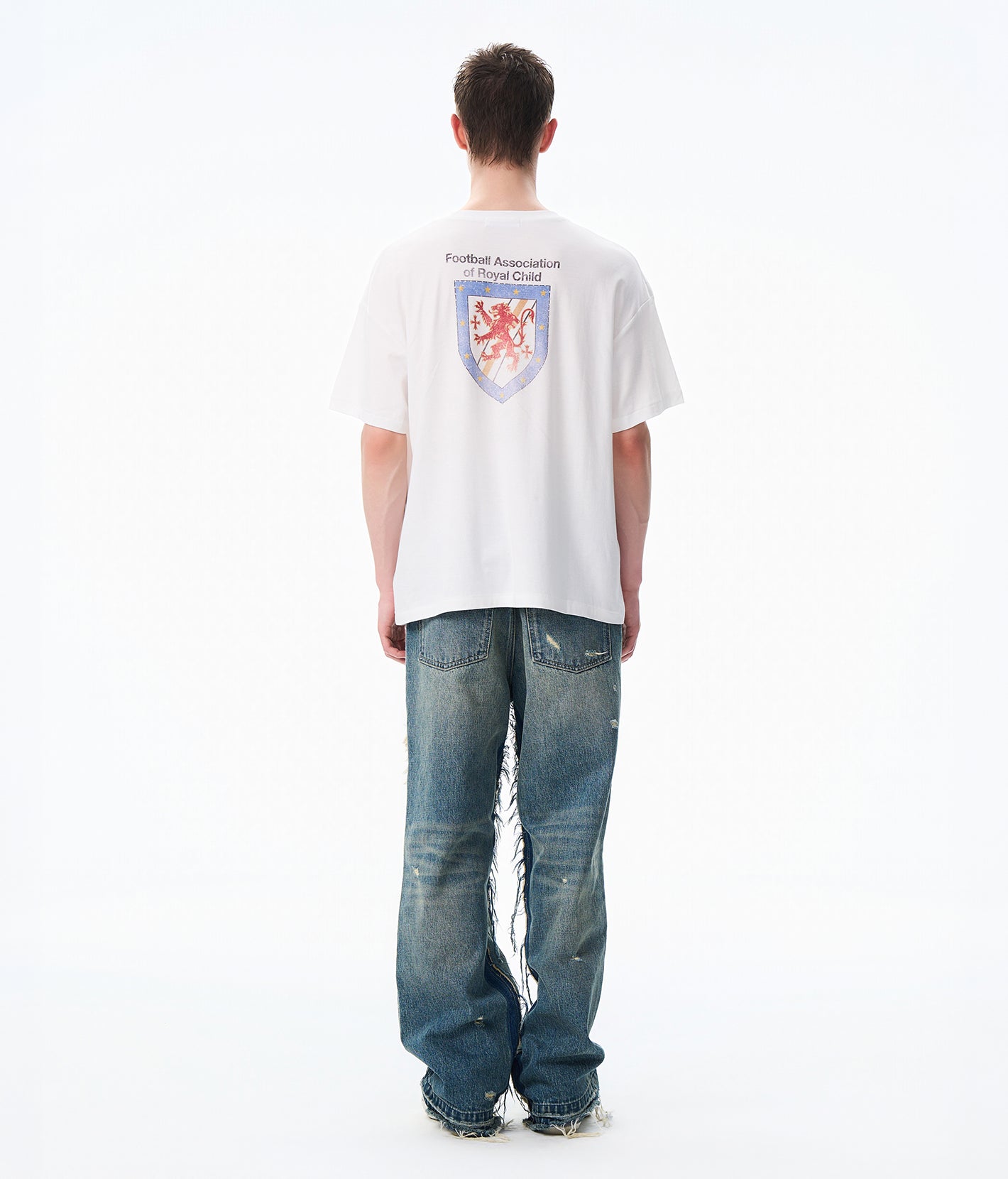 Layered Distressed Jeans