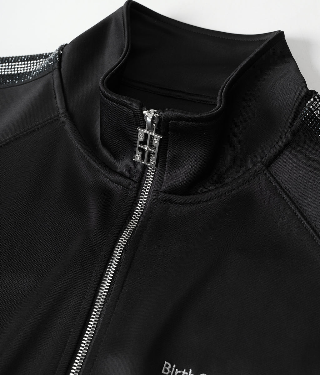 Midnight Gradient Crystal Track Jacket