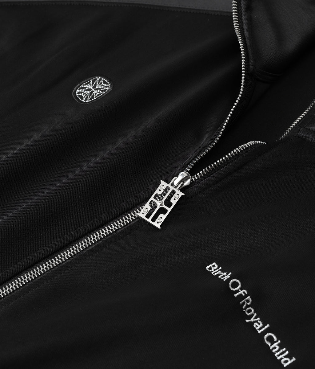 Midnight Gradient Crystal Track Jacket