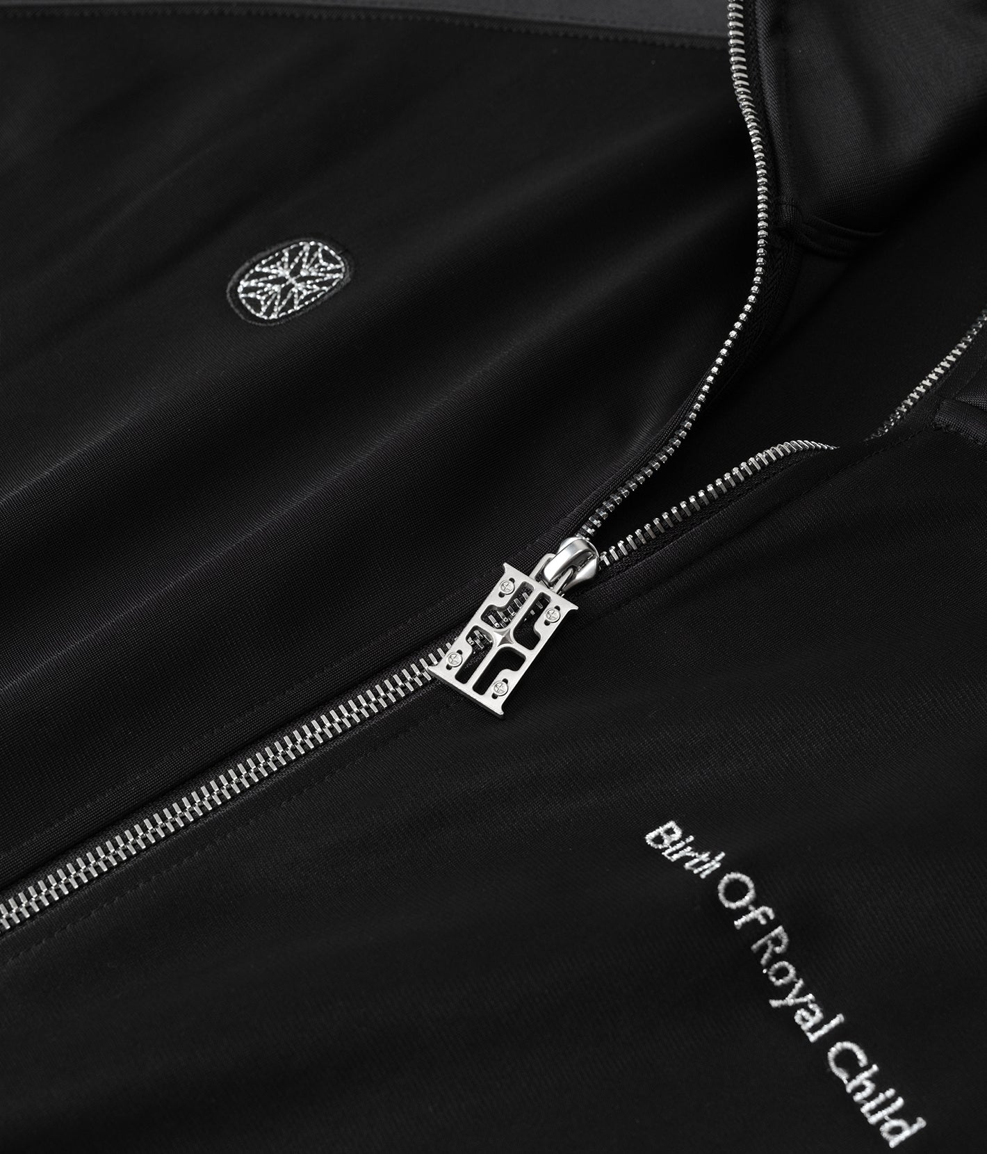 Midnight Gradient Crystal Track Jacket