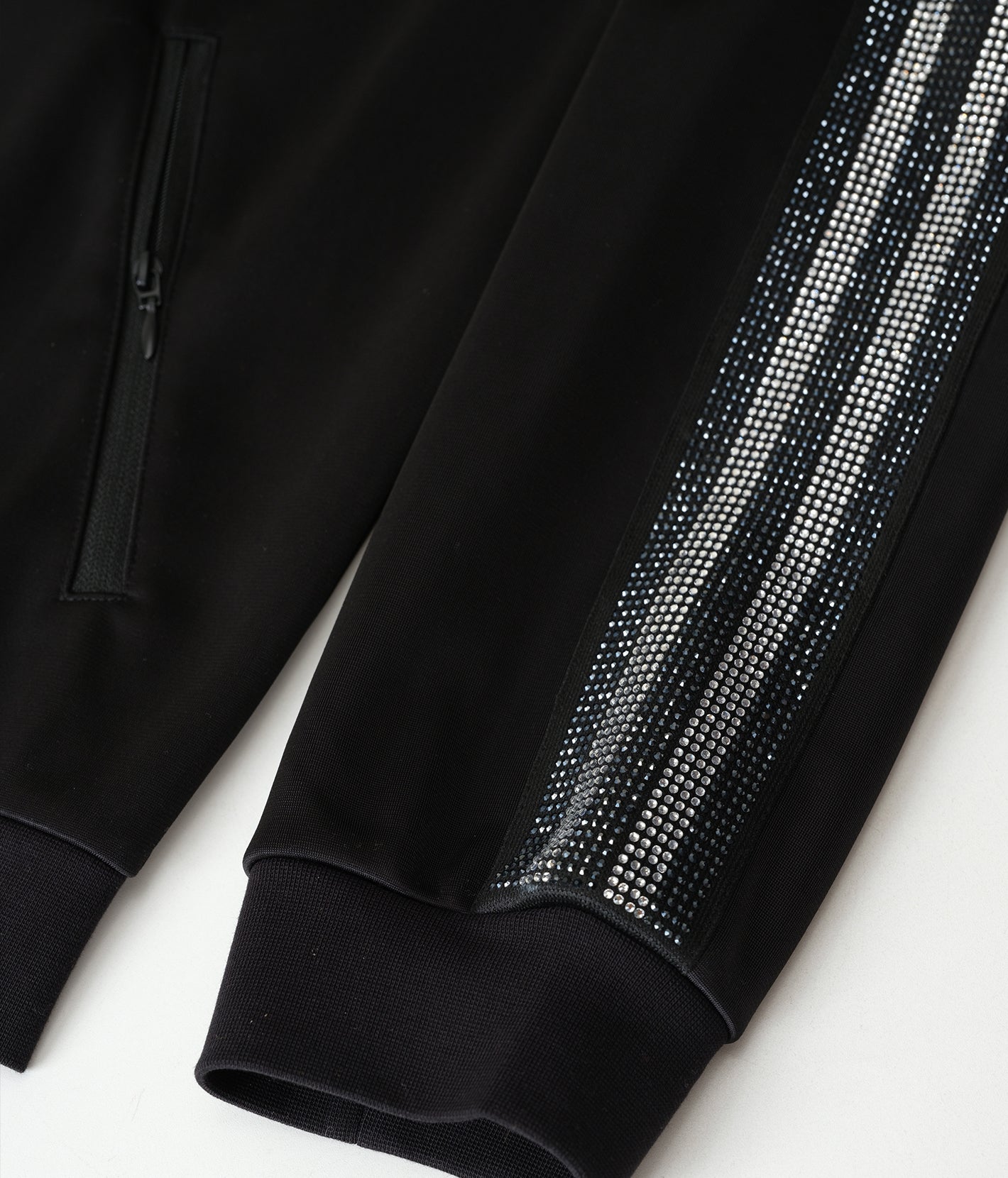 Midnight Gradient Crystal Track Jacket