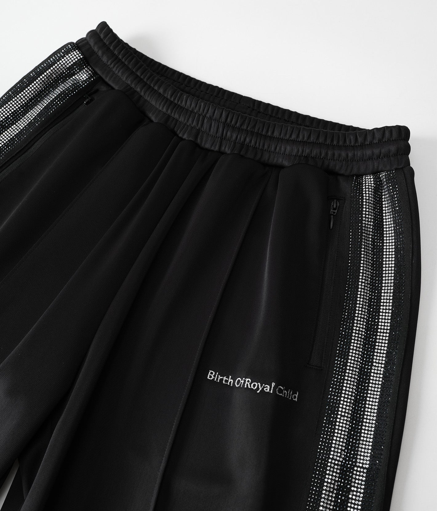 Midnight Gradient Crystal Track Pants