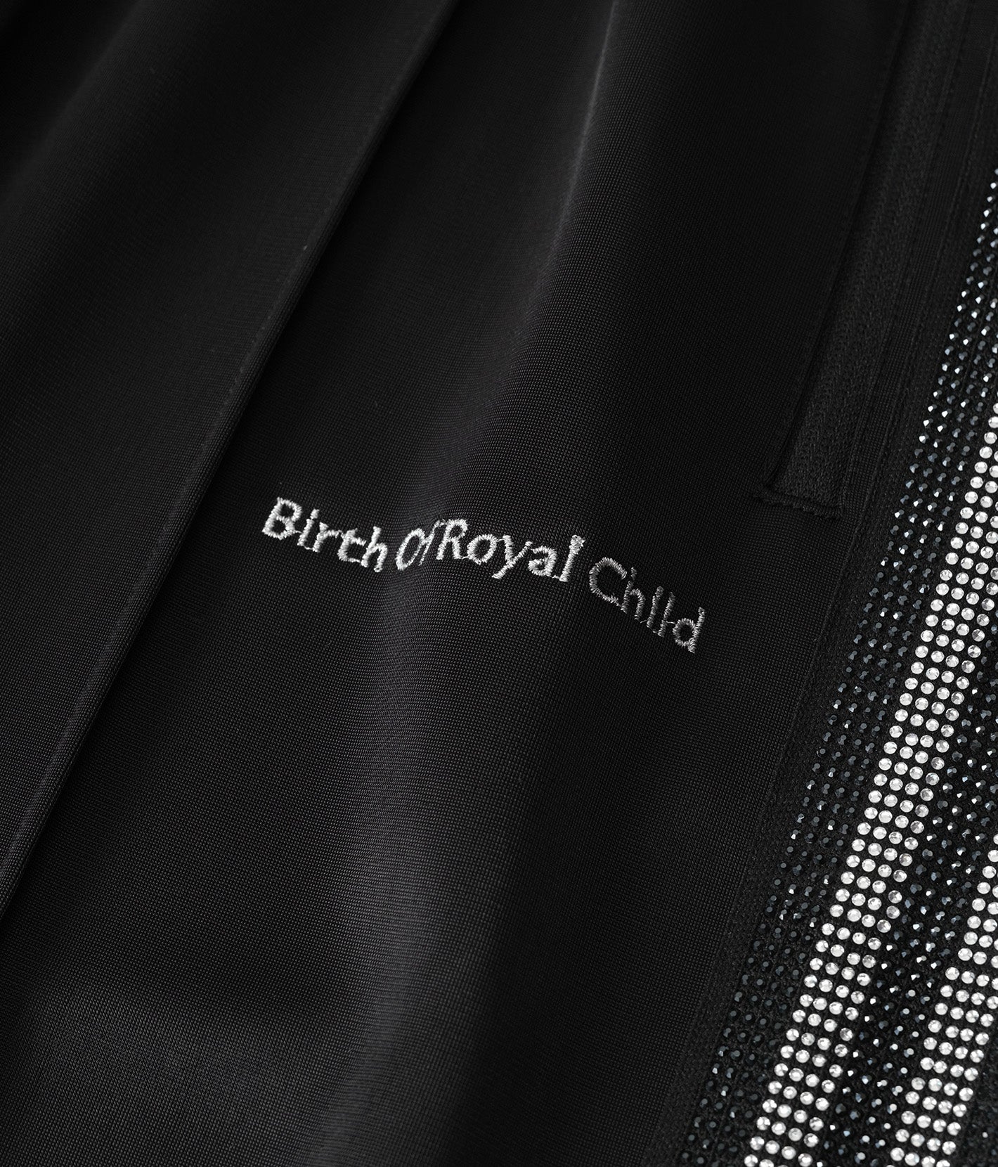 Midnight Gradient Crystal Track Pants