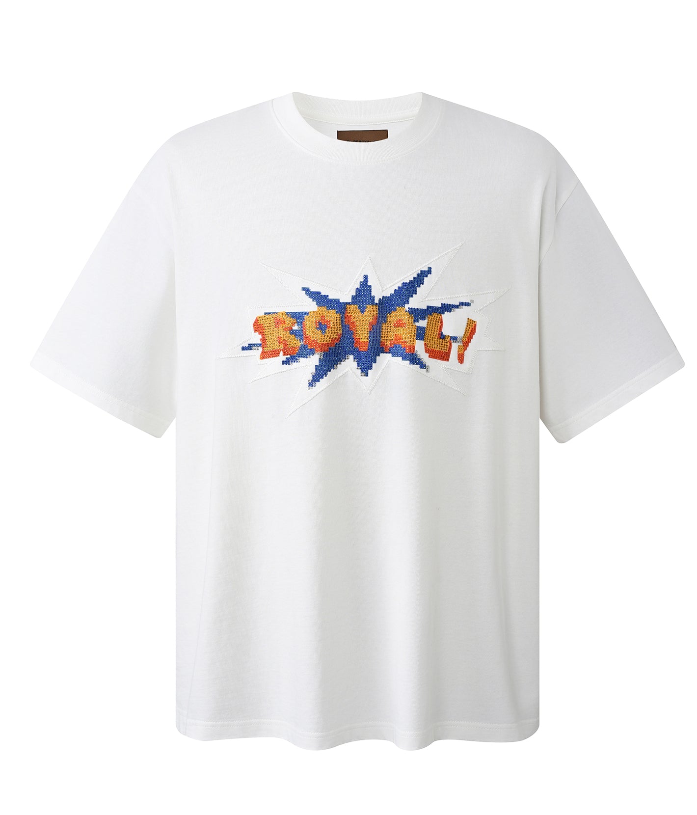Pixel Logo Rhinestone Tee