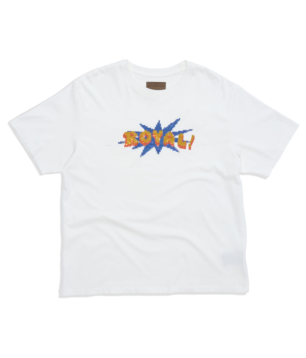 Pixel Logo Rhinestone Tee
